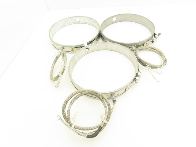 Big Chief BC37293A Steel Band Heater 1.25"Width x 7"ID 800W 240V Lot of 3