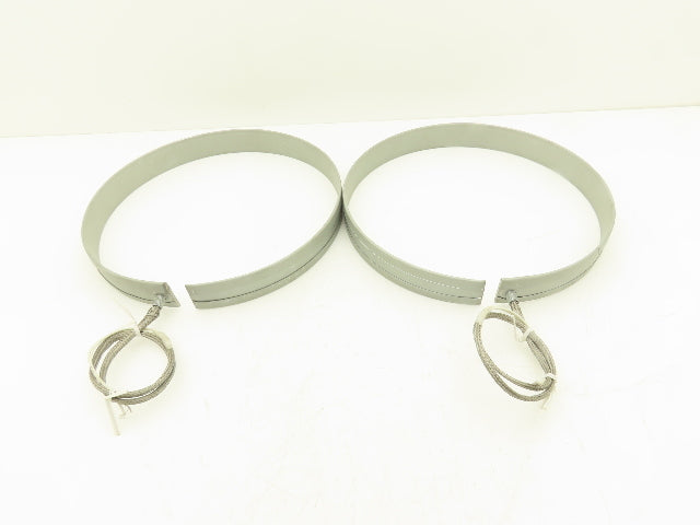 Big Chief BC67097A Steel Band Heater 1.5"W x 12"ID 450W 240V -No Straps Lot of 2
