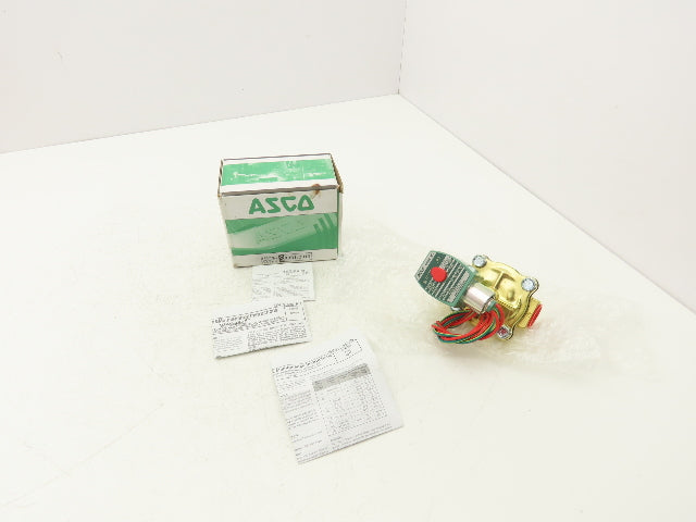 Asco 8210G003 Red-Hat II Solenoid Valve 3/4" NPT 120V