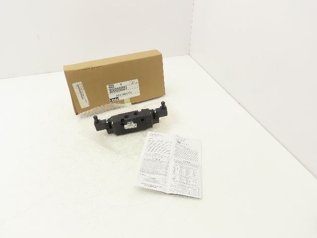 Parker B521BB553C Solenoid Air Control Valve 4 Way 2 Position 120VAC 1/4" NPT