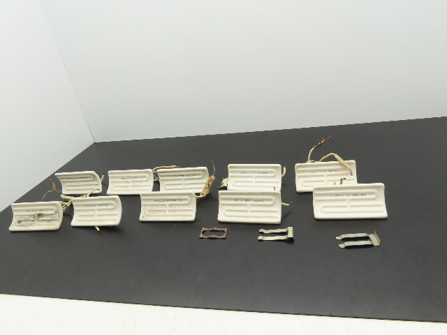 Elstein T-FSR/2 Ceramic Infrared Heater Panel 125W 240/250 VAC Lot of 10