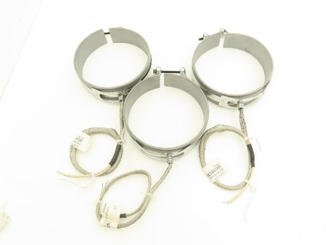 Big Chief BC28122A Steel Band Heater 1.5"Width x 5"ID 450W 240V Lot of 3
