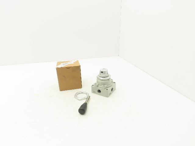 ARO M513LR MaxAir Series Rotary Lever Valve 4-Way 3-Position Manual Std Duty