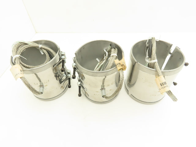 Big Chief BC38485A Steel Band Heater 4-1/2"Width x 3-3/4"ID 450W 277V Lot of 3