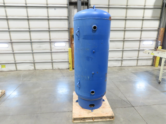 Steel Fab Vertical Compressed Air Receiver Tank 400 Gallon 200 PSI 36"x 103"