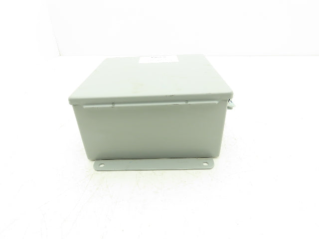 Hoffman A-808CH Electrical Enclosure JIC Terminal Blocks Panel Box 8x8x4"