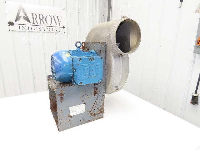 American Fan AF-15 High Pressure Blower 3Hp 3500 RPM 230/460V 3PH 7x8" Aluminum