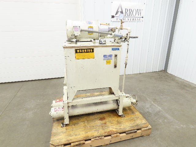 Bucher AP100/6.5 Hydraulic Power Unit 3 GPM 25Gal 3000PSI 5Hp 230/460VAC 3Ph