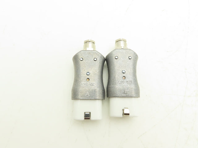 Temco EHD-101-102 Plug/Receptacle 2 Prong Female 25A 380VAC Lot of 2