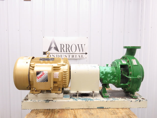 Goulds 3196 Centrifugal Pump 3x4-13 10"Impeller 30Hp 3PH 500 GPM 105Ft/Hd