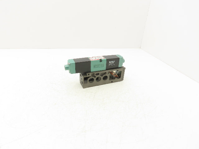 Numatics 081SS415M000061 Pneumatic Solenoid Valve 24 VDC 150 PSIG W Manifold