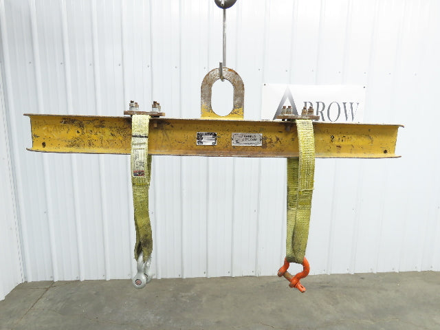 Caldwell 20-2-4 4000 Lb 2 Ton Rigging Lifting Beam 48" Adj Spread Dual Sling