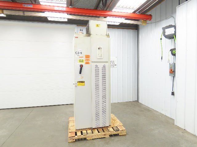ABB ACS800-PC-0320-5+B055 VFD Variable Speed AC Drive 350Hp 480V 3Ph Cabinet