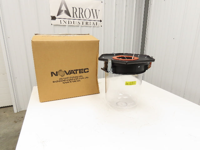 Novatec FDC Dust Collector Catch Bin See-Thru Cannister Quick Release Dust Pan