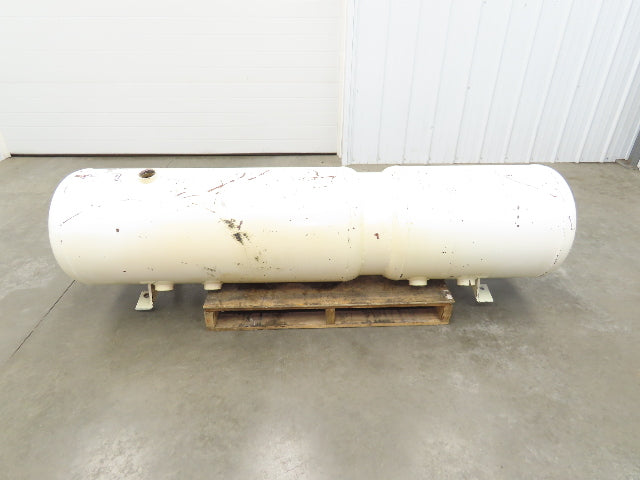 Dual Compressed Air Receiver Tank 40/60 Gallon 19" Dia Pneumatic Horizontal