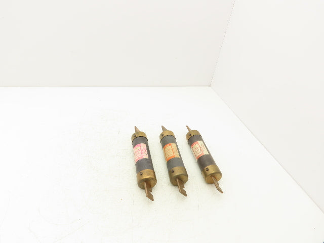 Bussmann FLSR-150 Fusetron Dual-Element Time Delay Fuse 150A 600V Lot of 3