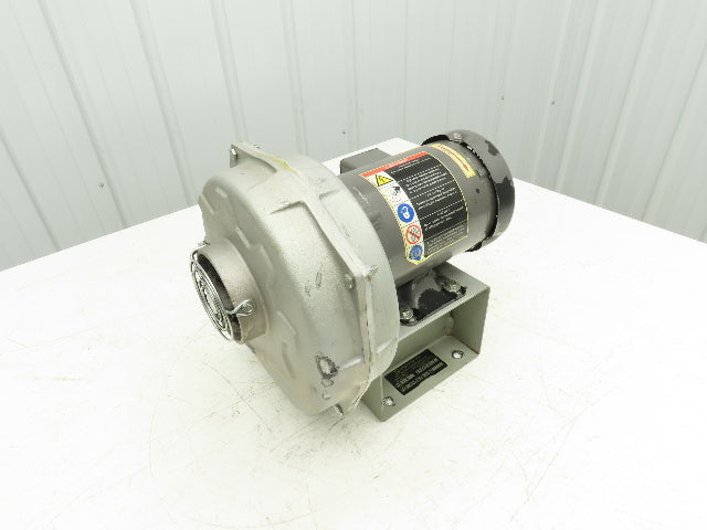 Cincinnati Fan PB-8 Centrifugal Blower 280 CFM .5Hp 3450rpm 230/460V 4" Outlet