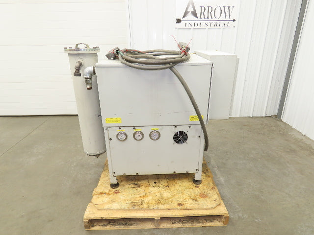 Chip Blaster Coolant Filtration Oil Separator High Pressure Pump 50 Gal Tank