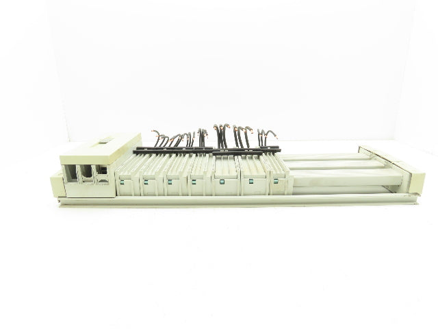 Siemens 3 Pole Motor Starter Bus Bar Feeder Assembly 2x 55mmx242mm 5x 45x182mm
