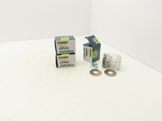 Fluidmec Type-21 1.5/8 Mechanical Seal 1-5/8" Ceramic O-Ring Lot of 3
