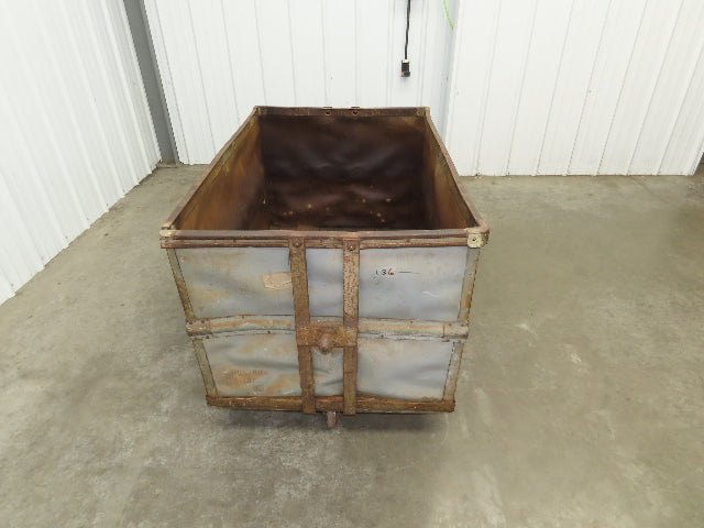 Diamond Fibre Vintage Sutliff Tobacco Rolling Cart Factory Bin Steampunk Storage