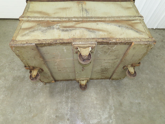 Diamond Fibre Tobacco Rolling Cart Factory Bin Storage Sutliff Vintage Steampunk