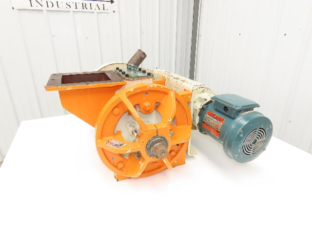 Sprout Waldron Rotary Airlock Valve 6x8" Sq Offset Dual Infeed 1Hp 230/460V 3PH