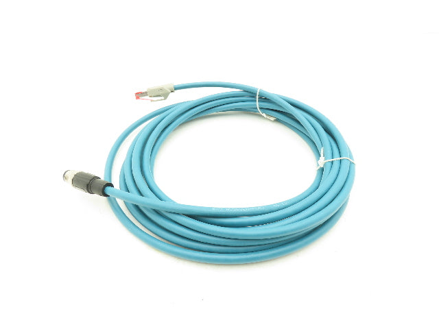 SMC EX9-AC050EN-PSRJ Serial Interface Connector Cable 4-pin M12 - Ethernet EX300