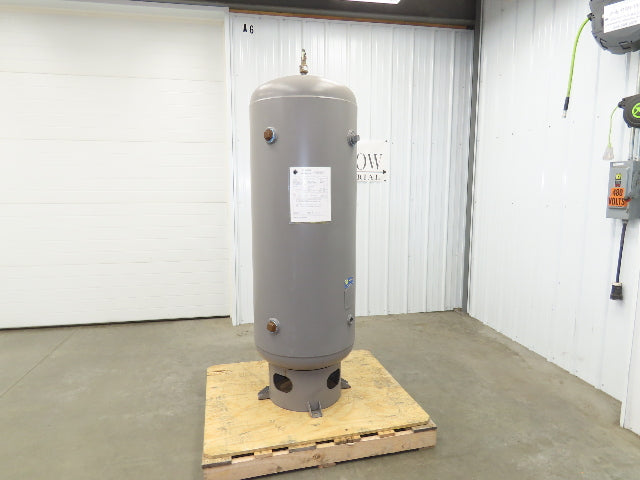Manchester 120 Gallon Vertical Air Compressor Receiver Accumulator Tank 200 PSI 2017