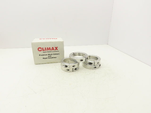 Climax 2C-300-A Clamping Collar Two Piece 2-C Series 3" Bore x 4.25" OD Lot of 5
