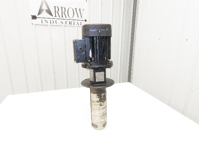 Grundfos SPK8-3/2 A-WB-A-RUUV Immersion Coolant Pump 40 GPM 0.75Hp 230/460V 3PH
