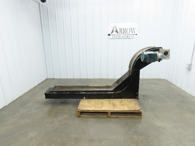 Storch 12"W Magnetic Slide Chip Conveyor 32"Discharge 90° Incline 230/460V 89"L