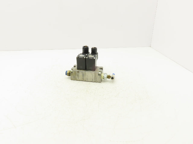 SMC VCA35-5D-4-03 Pneumatic Solenoid Valves 2 Port Compact 24VDC Modular 2 Valve