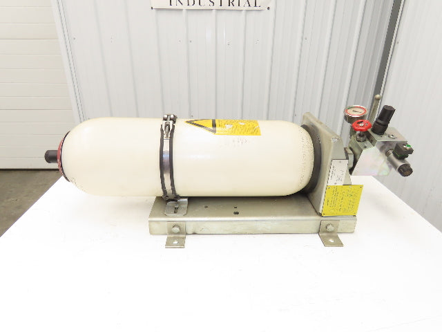 Hydac SB330-20A1/112US-262A Bladder Accumulator 3800psi 20L 5Gal Shut-off Valve