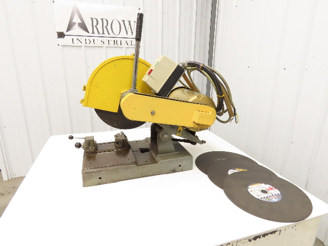 Kalamazoo Cut Off Abrasive Metal Saw 14" Blade 5Hp 230/460V 3Ph Chop Cutting