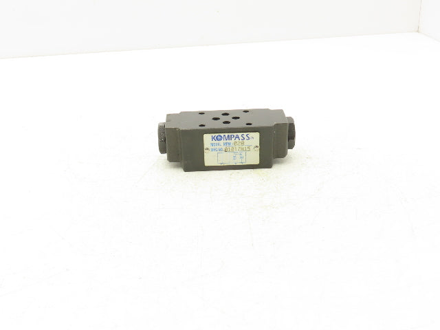 Kompass MPW-02B Hydraulic Manifold Modular Pilot Operated Chack Valve Size 2