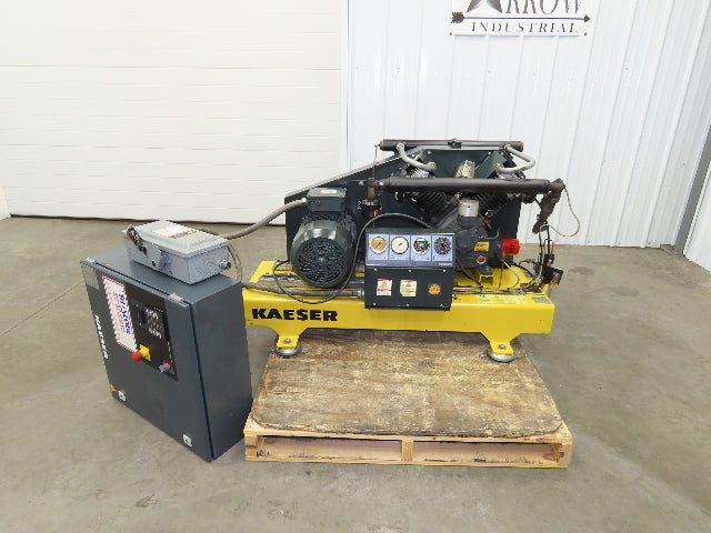 Kaeser N253 Reciprocating Air Compressor Booster Pump 650PSI 94CFM 15hp 26460h