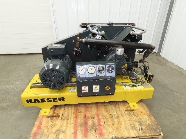 Kaeser N253 Reciprocating Air Compressor Booster Pump 650PSI 94CFM 15hp 4248h