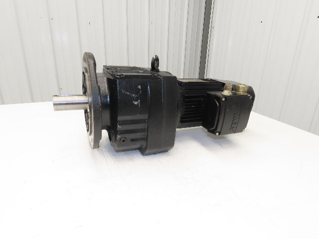 Sew Eurodrive RF77 DRS80M4BE2/IS/TF Brake Gear Motor 1.1kw 12rpm 277/480V 145.67