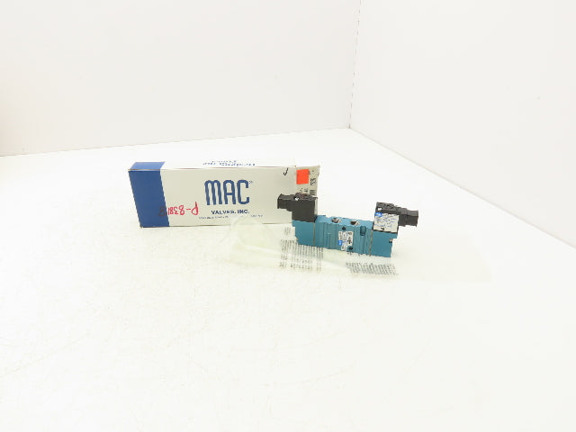 MAC 421A-BOA-DM-DFFJ-1KJ Pneumatic Air Valve 1/4"NPT 4-Way 5/2 NO 24V 20-120 PSI