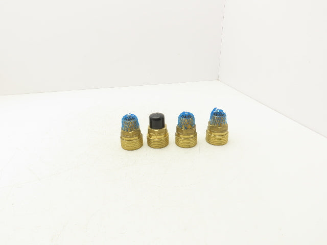 Dixon EM8-3-E Hydraulic Quick Disconnect Straight Through Socket 1" NPT Lot of 4