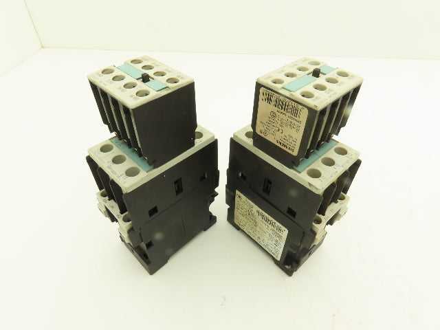 Siemens 3RT1025-1BB40 Motor Starter Contactor 24V Coil 15Hp 600V Lot of 2