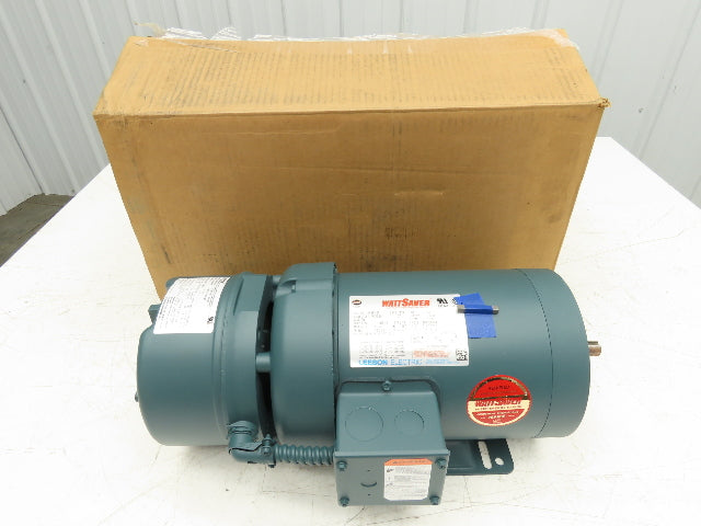 Leeson C6T17FK105A 119563.00 Wattsaver Brake Motor 1Hp 1760 RPM 230/460V 3PH 56C