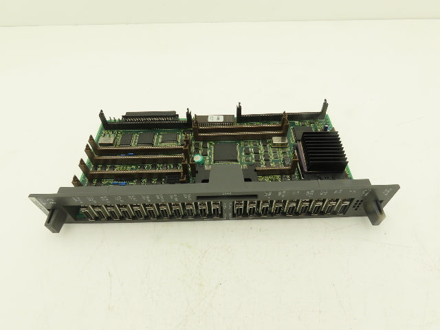 Fanuc A16B-3200-0219/02A Printed Circuit Board PCB Slot Card Holder Module