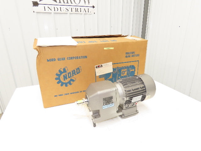 Nord SK 272 VL-80 S/4 CUS Inline Gearmotor 6.74 Ratio 254 RPM .75Hp 230/460V 3PH