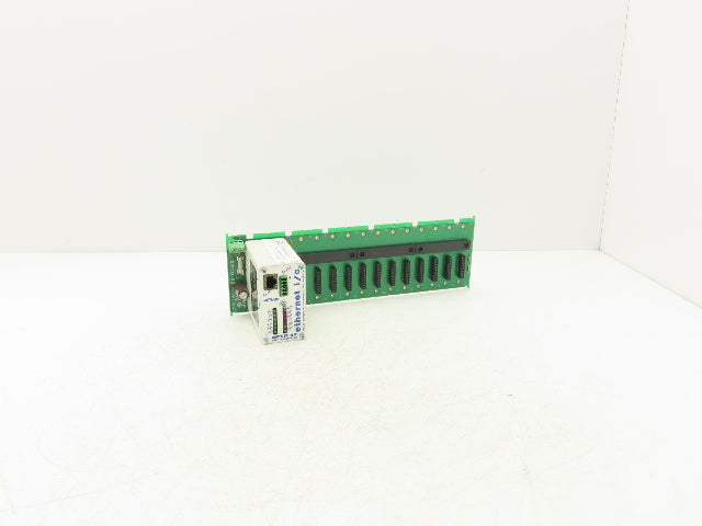 OPTO 22 SNAP-B3000-ENET Ethernet I/O Processor Brain W 12 Module Mounting Rack