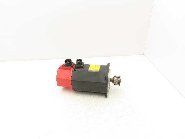 Fanuc A06B-0313-B041 AC Servo Motor 0.75kW 3000RPM 127V 3PH 2.9Nm 4.2A Encoder