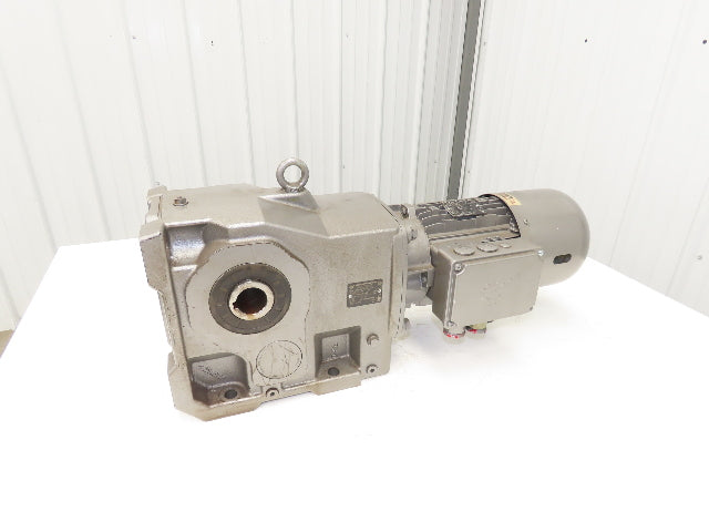 Nord 9032.1AX-90SP/4 Gearmotor 140:1 Speed Reducer 12 RPM 1.5Hp 230/460V