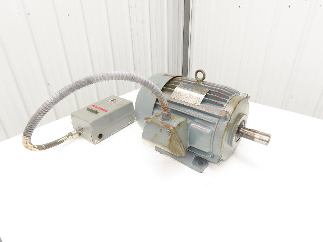 AO Smith AT01004 Electric Motor 10Hp 1755 RPM 208-230/460V 3PH TEFC 215T Frame