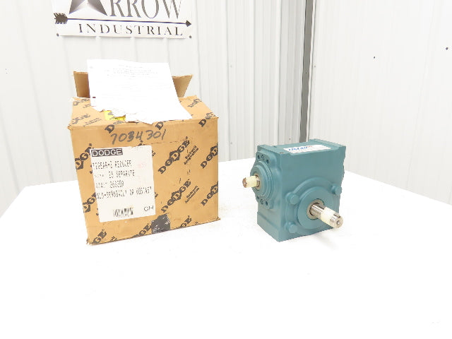 Dodge Tigear 2 26S20R Worm Gearbox 20:1 Reducer 88rpm 2.83Hp RH 1673 In-Lb